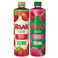 Raak vruchtensiroop